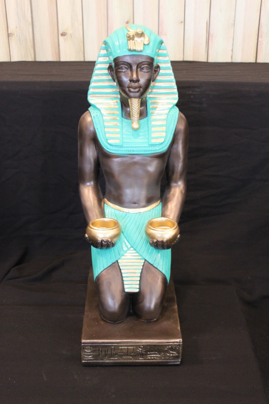 Pharao mit 2 Kerzenhalter *AUSVERKAUFT*